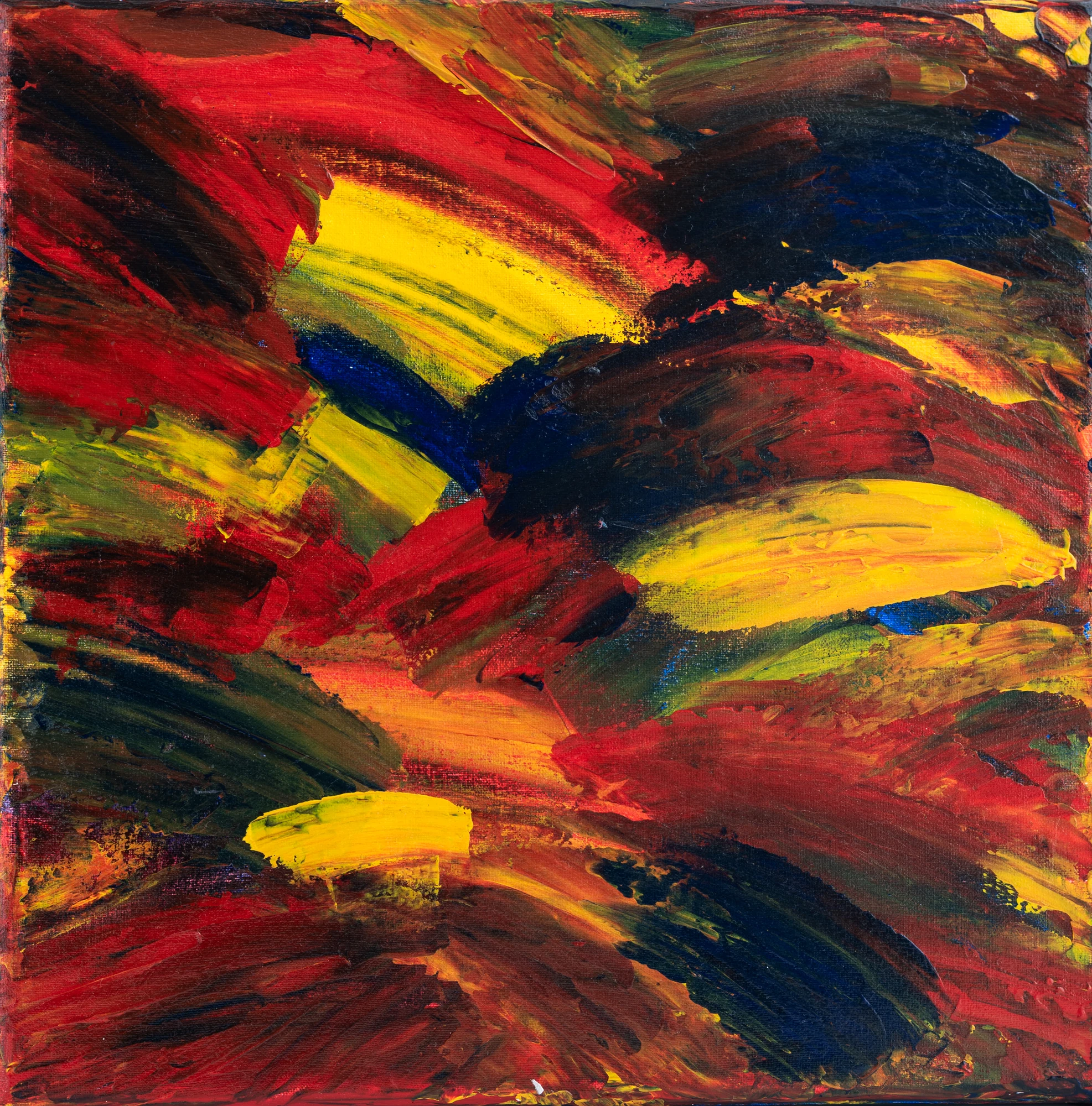 Jungla, pintura de Agustín Adet