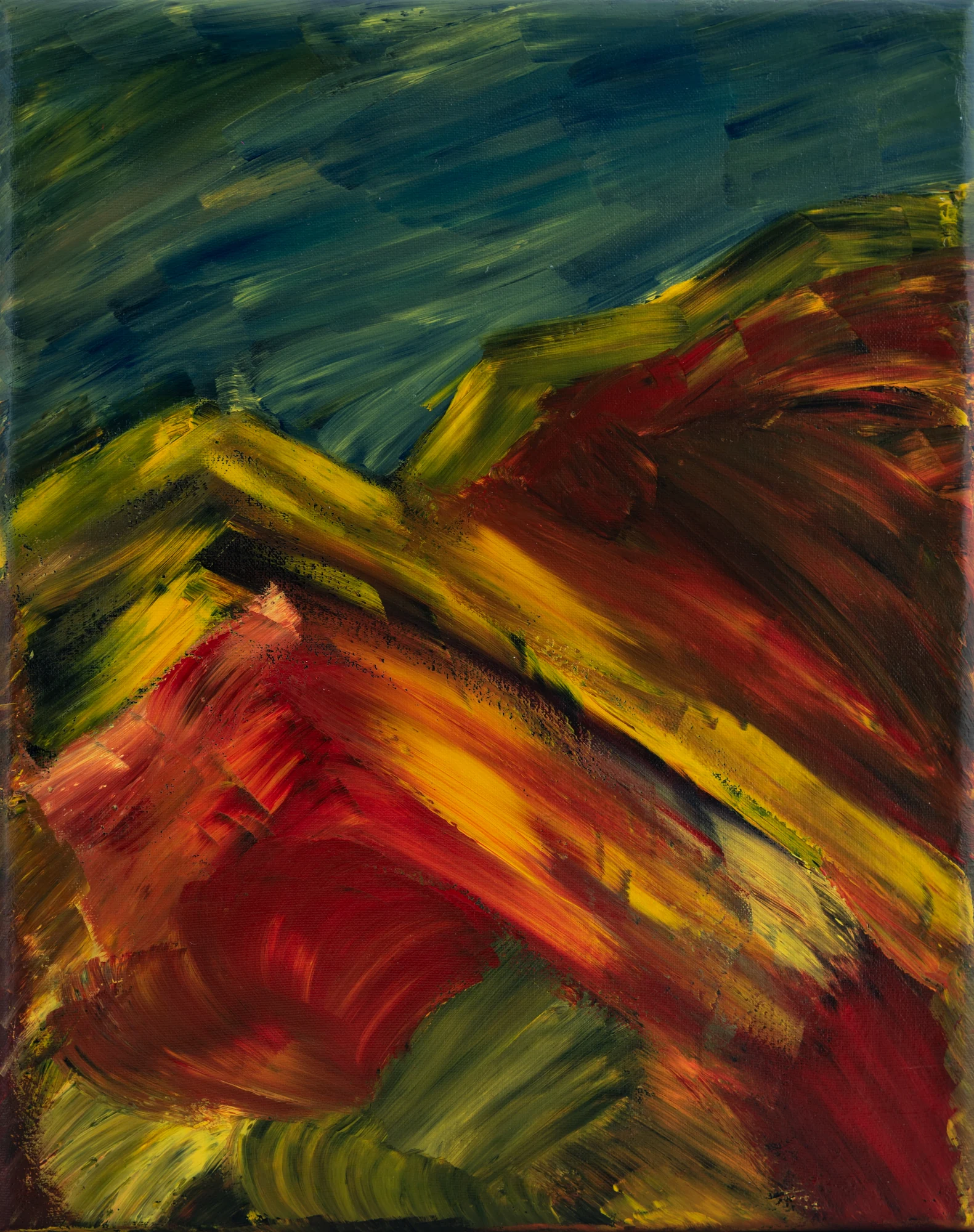 Valle, pintura de Agustín Adet